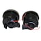 Race Sport Lighting Turn Signal Amber LED Light Kit with White DRL HALO fits 06-17 JEEP, PR JJKDRLH - alternate 1